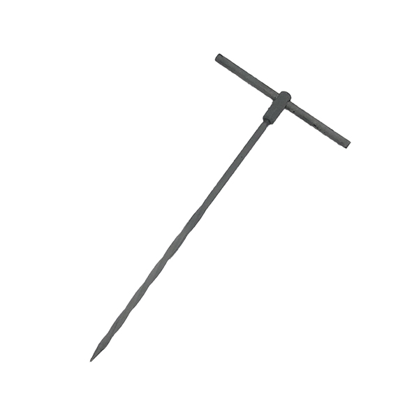 Заземлитель винтовой переносной 500 мм, оцинк.